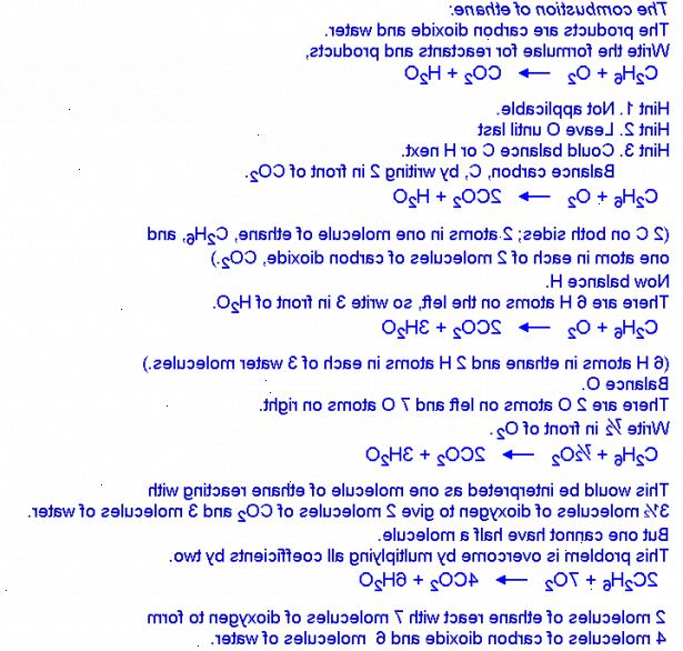 Hur man skriver en kemisk ekvation. Lär de atomära symboler som används.