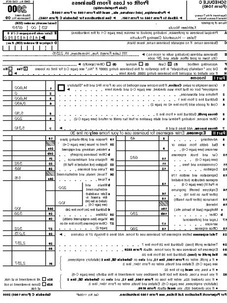 Hur man fyller i IRS Form 1040. Fyll i din personliga information.