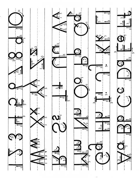 Hur man gör bokstäverna i det engelska alfabetet. Letter A.
