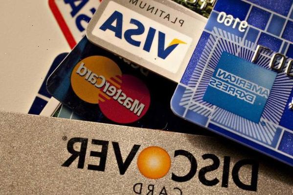 Hur du betala dina lån med ett kreditkort. Bedöm din situation.