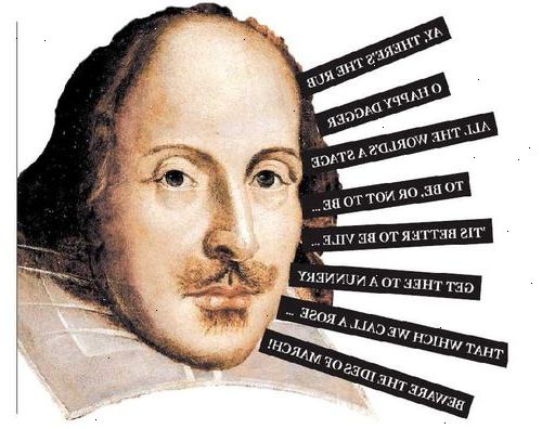 Hur man talar som Shakespeare. Läs en Shakespeare pjäs i originalet om du kan.