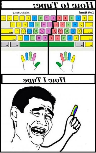 Hur man skriver. Besluta om vilken typ av tangentbord du vill använda.