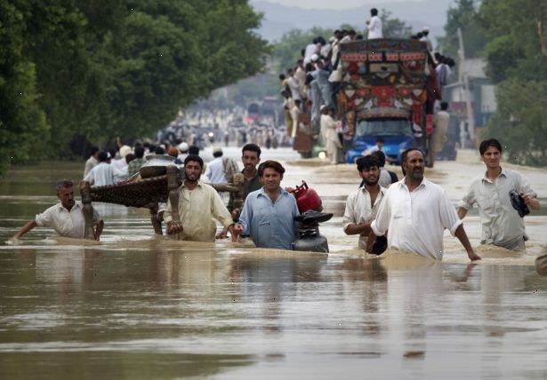 Så för att hjälpa offren för översvämningarna i Pakistan