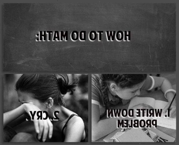 Hur lösa matematiska problem. Bestäm vilken typ av matematik du har problem med.